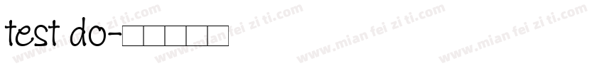 test do字体转换